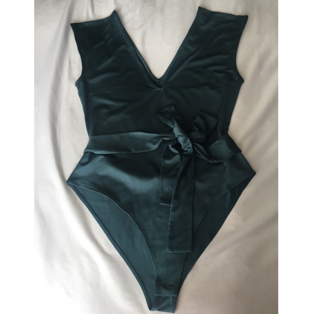 Emerald green bodysuit